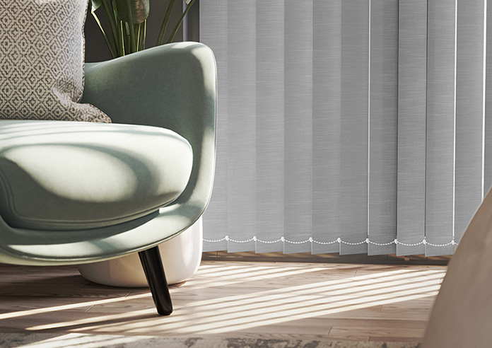 Amalfi, Stormcloud Grey - Vertical Blind - Image 5